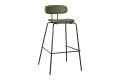 BANQUETA ESTOFADA VERDE AÇO 24159